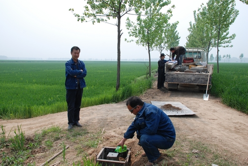 商登高速公路开封段地质钻探与商沈高速公路控制测量工作督查 