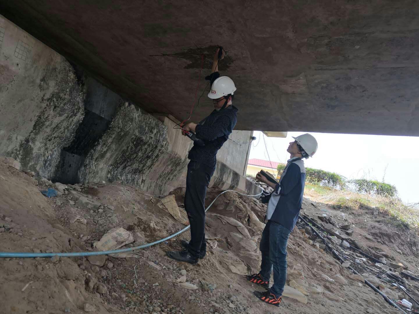 柬埔寨钻石岛桥梁检测项目进展顺利